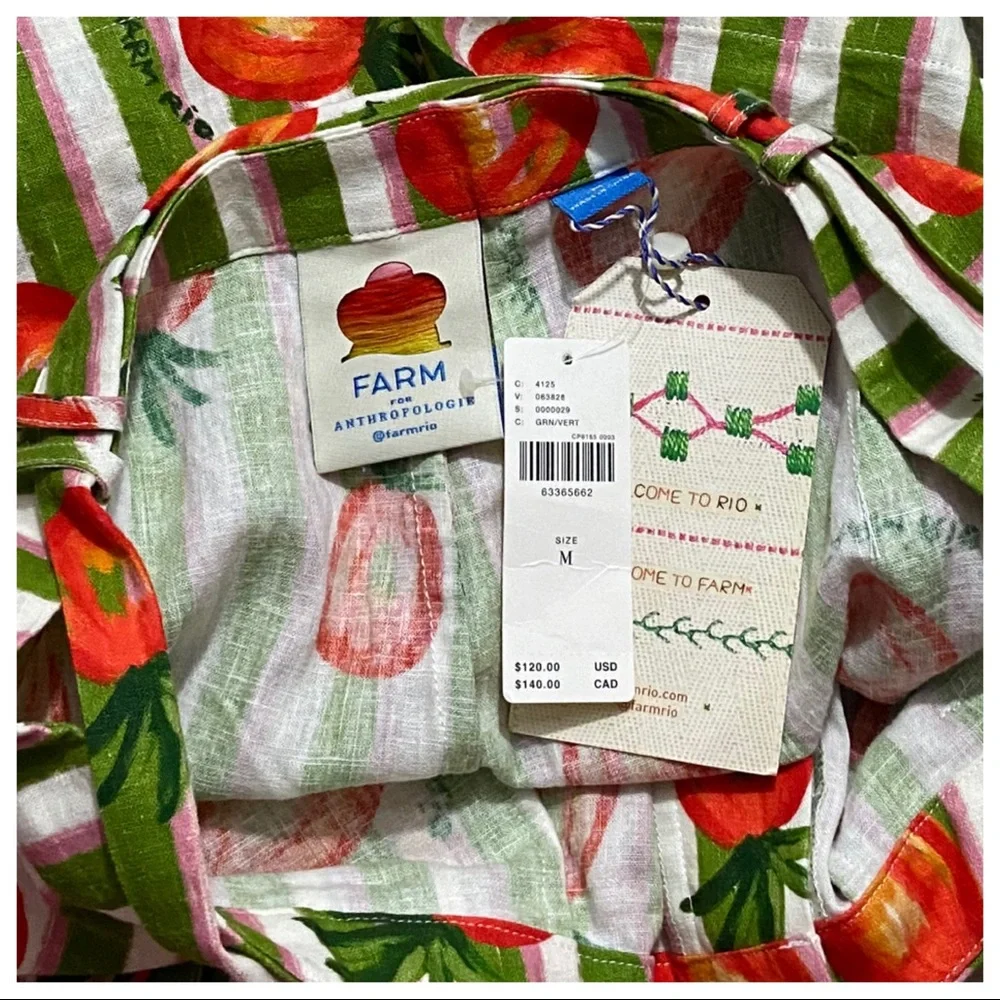 NWT Farm Rio Fresh-Picked Shorts - Picture 6 of 6